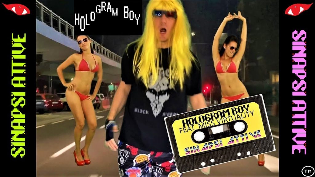 HOLOGRAM BOY releases his first single “SINAPSI ATTIVE” feat. Miss Virtuality